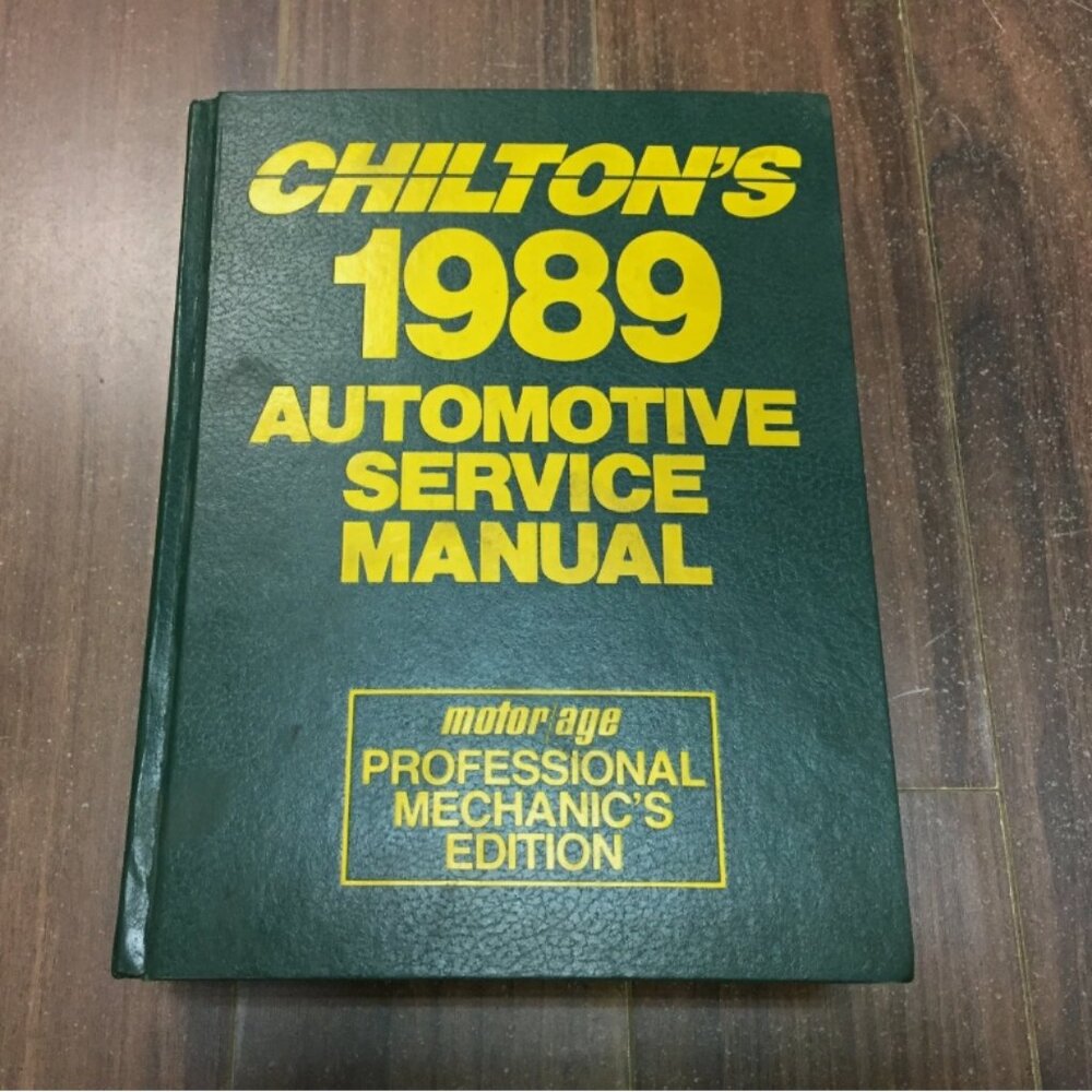 Chilton's 1989 Professional Automotive Service Manual 1985 - 1989